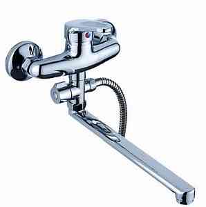 ВАННА  ЭВЕРЕСТ B21-028  Ф35 картридж  ПОВ. ПЕРЕКЛ   плоск нос