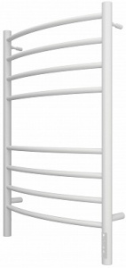 П/С  ТЕРМИНУС  НЕРЖ. ЭЛЕКТР.  Классик П8 500х800  КС 9003  матов БЕЛЫЙ   ( new встроен диммер)