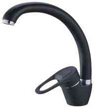 КУХНЯ  SOLONE   LOP4-A043KB  кер. картридж ⌀40, шпилька, ЧЕРНЫЙ 