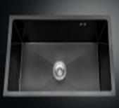МОЙКА Diadonna PRO 440*440*200 Цвет Черный, Толщина стали: Верх-3.0 мм, чаша 0,8мм., сифон 3 1/2" в комплекте