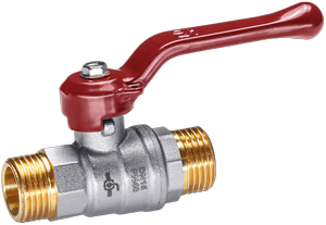 КРАН  шар.   1/2''  НР-НР РЫЧАГ PN40 Temper Россия