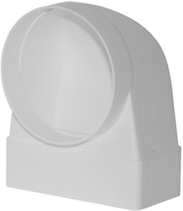 Соединитель 60*204  D160 эксцентрик 90 град   плоск/кргулый   Флекс/ 620СК16КП