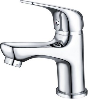 Смеситель для раковины Maxonor MN1077 на гайке, латунь