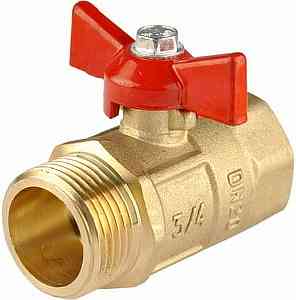 КРАН  шар.  1''  ВР-НР БАБОЧКА Галлоп ПРАКТИК