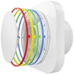 ВЕНТИЛЯТОР  ВЫТЯЖНОЙ   D100  ЭРА   DISK 4C  с обратн клапаном