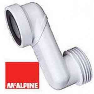 Фановая труба жесткая MRWCLO10 с манж. и смещ. 100мм, вх. и вых. 90/110 Mc'Alpine