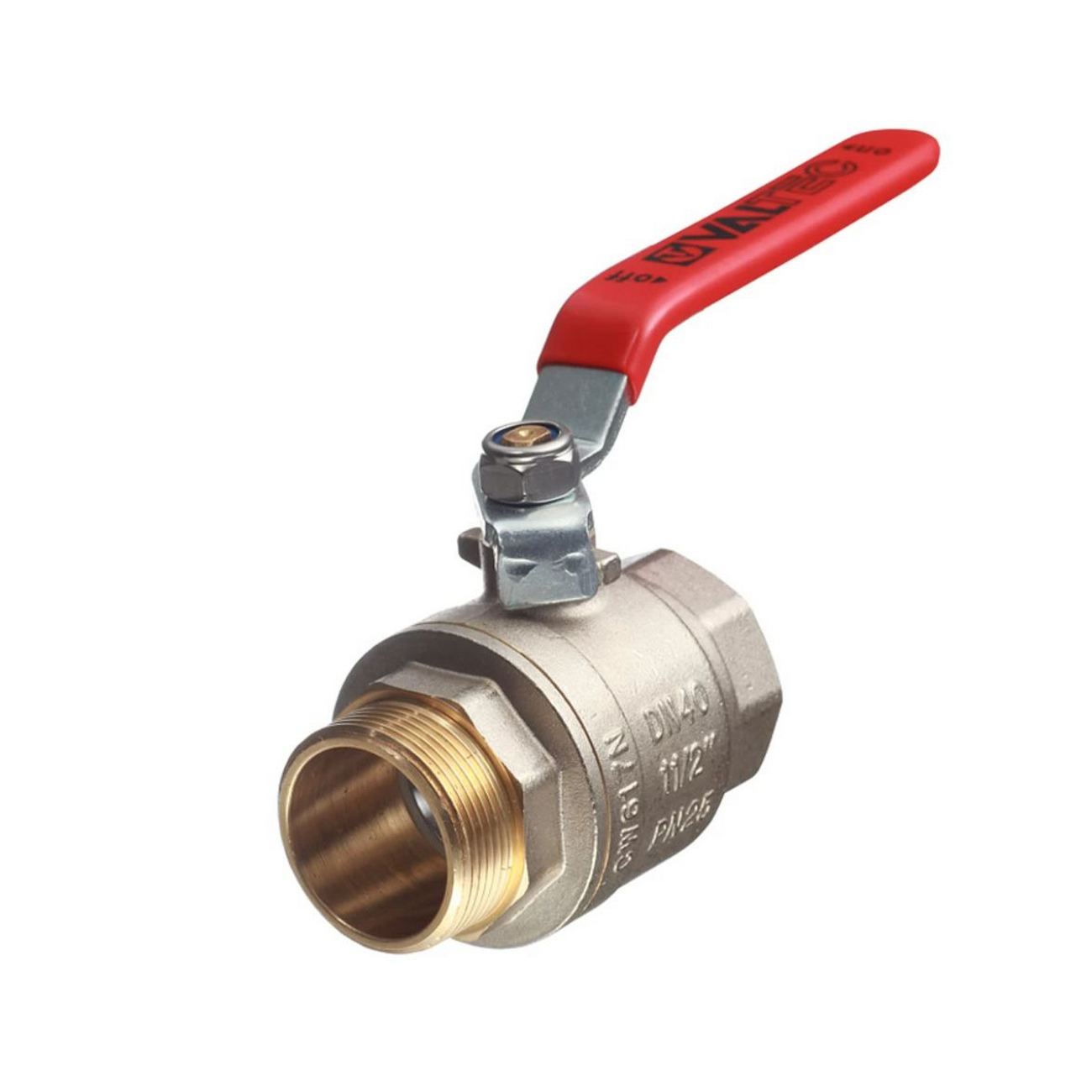 КРАН  шар. 11/2"  ВР-НР РЫЧАГ VALTEC VT.215.N.08