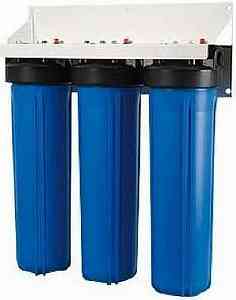 ТРОЙНАЯ Система МАГИСТРАЛЬНЫХ ФИЛЬТРОВ 20 ББ, АБФ-320 ББ-АНТИЖЕЛЕЗО