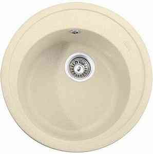 Мойка-ЭКО  AL-001 D500мм круглая (385*195мм.) "БЕЖЕВЫЙ" 