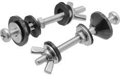 Крепление бачка к унитазу с гайкой барашек   М8 х 80  (18 пр.)    нерж