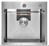 МОЙКА Diadonna PRO 500*400*200 Цвет Сатин, Толщина стали: Верх-3.0 мм, чаша 0,8мм., сифон 3 1/2" в комплекте