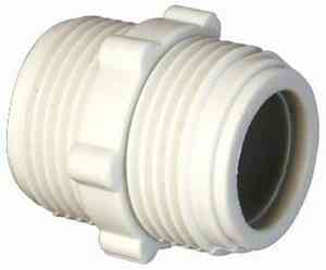 СОЕДИНИТЕЛЬ  ЗАЛИВНЫХ  ШЛАНГОВ  3/4"  пластик
