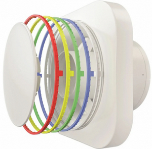 ВЕНТИЛЯТОР  ВЫТЯЖНОЙ   D100  ЭРА   DISK 4  б/шнура