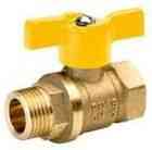 КРАН  шар. ГАЗ   3/4"  ВР-НР БАБОЧКА БАЗ