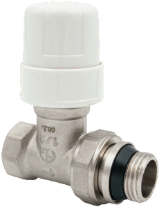 Клапан ручной для радиатора (с уплотнением) ПРЯМОЙ  3/4"  AQUALINK