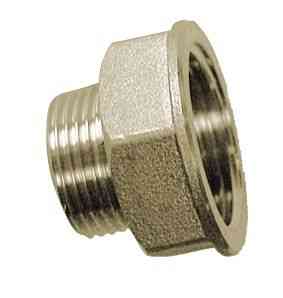 Переходник 1/2"-1"1/4 нар/ВН никель TIM /