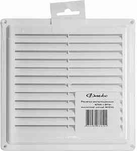 РЕШЕТКА  вентиляц  150 *150  накладн пластик с моск сетк   ФЛЕКС