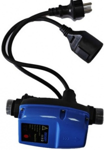 Блок автоматики с манометром, диап настр: 1.0-3.0 бар ZEGOR ZS-02B (220в-240в, ток 10 А, 1100 Вт, 1.5 бар - 10 бар, уровень защиты IP 65, 1")