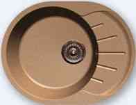 Мойка  AL-03(116)  овальная  570 * 445   (чаша 390*200)    ТЕРРАКОТОВАЯ