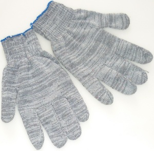 Перчатки х/б 10кл 4н без ПВХ СЕРЫЕ /10/500