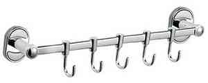 ДЕРЖАТЕЛЬ  д/полотенец  Potato  P2914-5 трубчатый на пять крючков