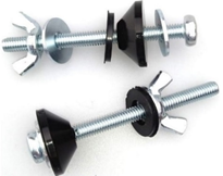 Крепление бачка к унитазу с гайкой барашек   М6 х 70  (12 пр.)    нерж