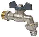 Кран  шар. ВОДОРАЗБОРНЫЙ AQUALINK   3/4" НР БАБОЧКА