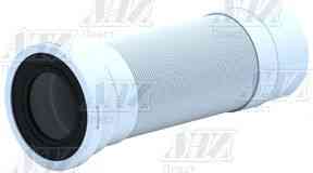 АНИ K731R Гофра д/унитаза, вып. 110мм, (365-1085мм) (улучш. уплотн.)