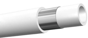 ПП Труба  алюминий  PN25  20*3,4    DUAL SDR6 EVER ® plast БЕЛЫЙ (Россия)