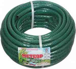 Шланг  поливочный армир. 1/2" 12,5мм бухта 50м   ПВХ  МЕТЕОР (Полимершланг)