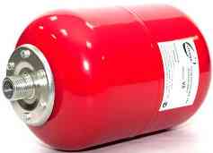 Расширительный бак вертикальный   8 л. оцинк-ый фланец 1", SARMAT (Eterna) V8