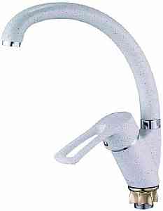 КУХНЯ  SOLONE   KAK4-A181KW  кер. картридж ⌀40, гайка (корона), белый