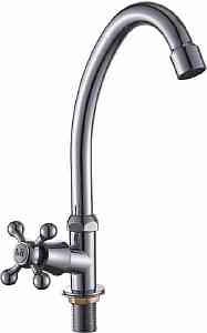 КУХНЯ  ЭВЕРЕСТ  B41-351  МОНО  1/2" к КРЕСТ  НА ГАЙКЕ (уп. 2 шт)