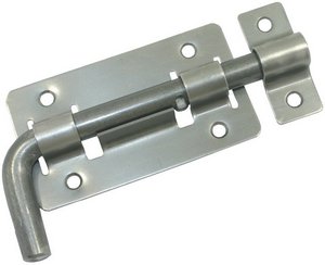 Задвижка дверная Кунгур ЗД-03 без покрытия (20)