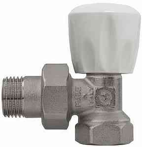 Клапан ручной для радиатора УГЛОВОЙ  3/4"  GF