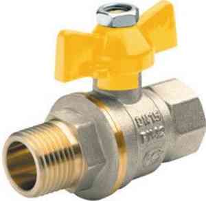 КРАН  шар. ГАЗ   3/4"  ВР-НР БАБОЧКА AQUALINK