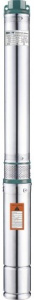 Скважинный насос ZEGOR центробежн 3SDM313-0.55kw (кабель 20m), ⌀ корпуса 3"(75мм), напор 52м, расход 5.2м3/час