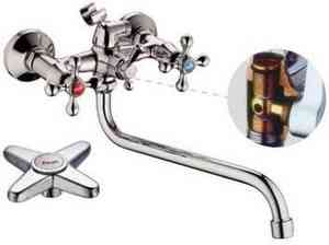 ВАННА  POTATO  P2269  1/2" кер. КРЕСТ ш/п