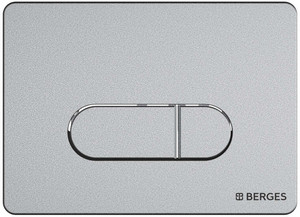 Кнопка BERGES для инсталляции NOVUM D2  хром глянец   040032