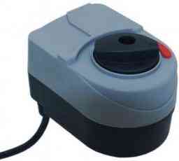 Сервопривод для крана распределительного (230v 120s), длина провода: 1.5м. TIM