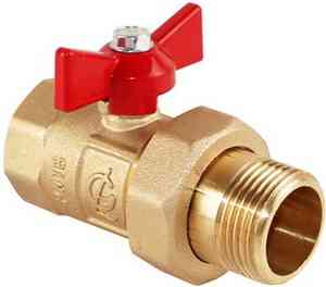 КРАН  шар. со сгоном   1/2''  ВР-НР БАБОЧКА Галлоп ПРАКТИК