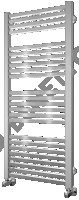 Полотенцесушитель ТЕРМИНУС НЕРЖ. Венеция П24 500х1216 (8+6+6+4) (41х35/20х20)