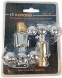 #МАХОВИК  МЕТАЛЛ с КРАН-БУКС 1/2" имп. 24 шл. КРЕСТ DK-112 (ПАРА)